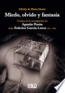 MIEDO, OLVIDO Y FANTASÍA