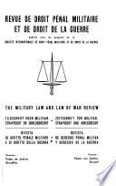 Military law and law of war review