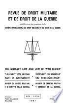 Military Law and Law of War Review