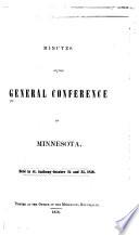 Minutes of the General Conference of Minnesota