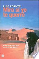 Mira si yo te querré