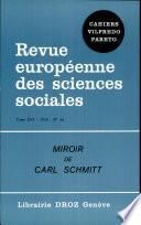 Miroir de Carl Schmitt
