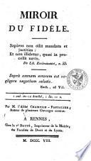 Miroir du fidèle