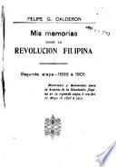 Mis memorias sobre la revolución filipina