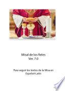 Misal completo, Español-Latín
