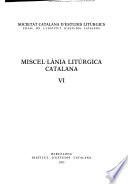 Miscel·lània litúrgica catalana