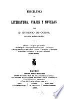 Miscelánea de literatura, viajes y novelas
