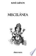 Miscelánea