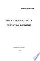 Mito y realidad de la educación boliviana