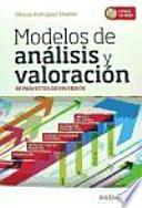 Modelos de análisis y valoración de proyectos de inversión