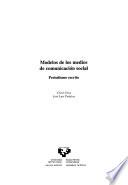 Modelos de los medios de comunicación social