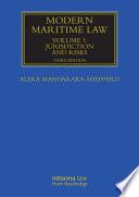 Modern Maritime Law (Volume 1)