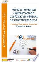 Módulo formativo universitario de creación de empresas