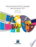 Módulo sobre Eventos Culturales seleccionados 2017. MODECULT. Diseño conceptual