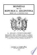 Monedas de la República Argentina desde 1813 a nuestros días