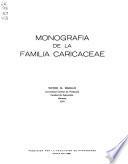Monografia de la familia Caricaceae