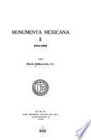 Monumenta Mexicana: 1581-1585
