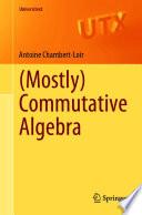 (Mostly) Commutative Algebra