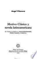 Motivo clásico y novela latinoamericana
