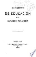 Movimiento de Educacion en la República Argentina