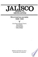 Movimientos sociales, 1929-1940