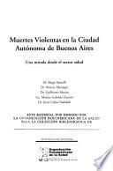 Muertes violentas en la Ciudad Autónoma de Buenos Aires