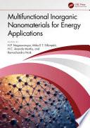 Multifunctional Inorganic Nanomaterials for Energy Applications