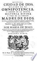 Mystica ciudad de Dios ...