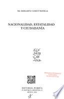 Nacionalidad, estatalidad y ciudadanía