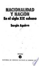 Nacionalidad y nación