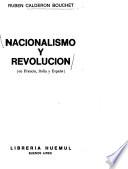 Nacionalismo y revolución
