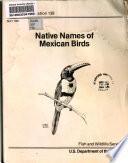 Native Names of Mexican Birds