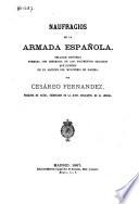 Naufragios de la Armada Española