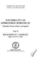 Navarra en las literaturas románicas