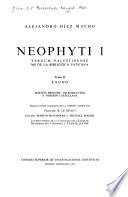Neophyti 1, Targum Palestinense ms. de la Biblioteca Vaticana: Exodo