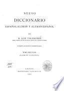 Neues spanisch-deutsches und deutsch-spanisches Wörterbuch