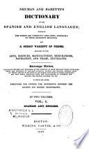 Neuman and Baretti's Dictionary of the Spanish and English Languages