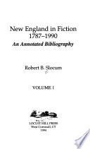 New England in Fiction 1787-1990