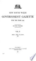 New South Wales Government Gazette