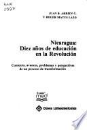 Nicaragua, diez años de educación en la revolución