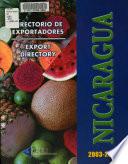 Nicaragua, Directorio de Exportadores