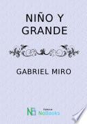 Niño y grande