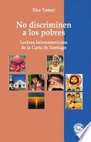 No discriminen a los pobres
