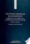 No puedo renegar de mi destino