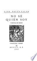 No sé quién soy