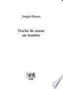 Noche de matar un hombre
