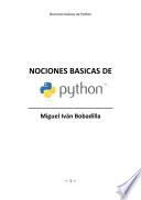 Nociones Básicas de Python