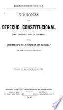 Nociones de derecho constitucional