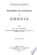 Nociones de historia de Grecia