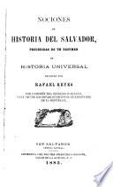 Nociones de historia del Salvador